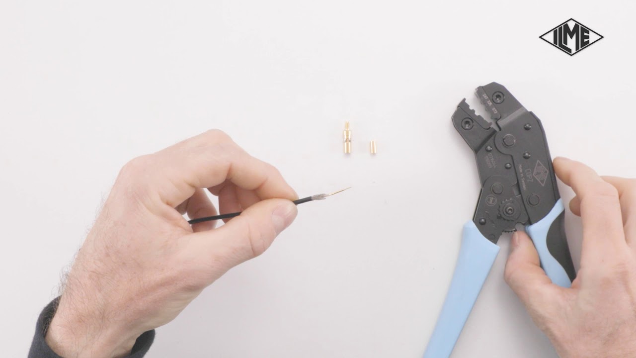 ILME crimp coaxial contacts - tutorial