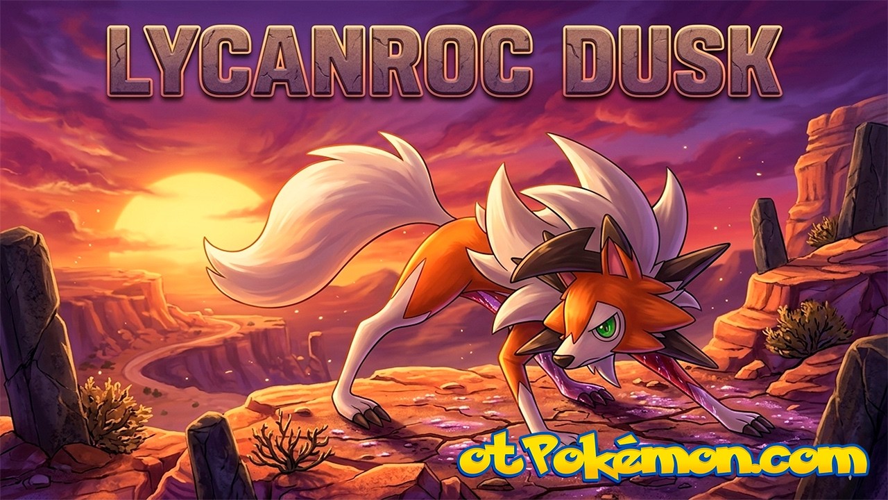 OTPokemon - Lycanroc Dusk - Apresentando o pokemon (ainda não é teste)