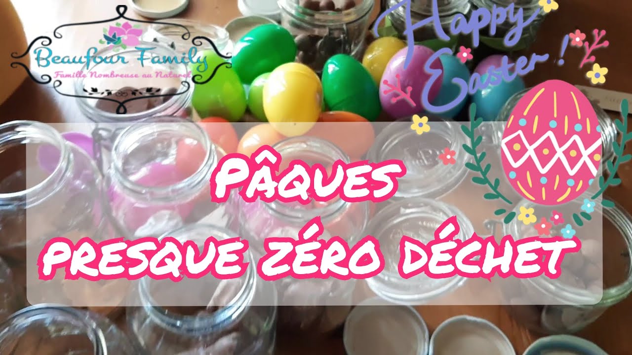 🥚PÂQUES PRESQUE ZÉRO DÉCHET {VLOG FAMILLE ZÉRO DÉCHET}🥚 185