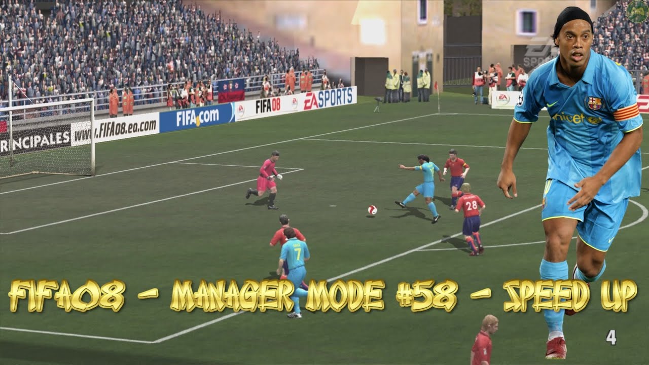 FIFA08 - Manager Mode #58 - Speed Up