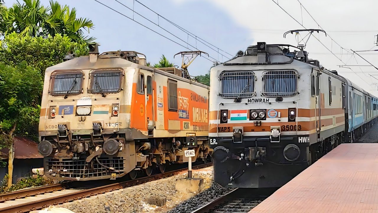 🔥Dangerous Action Diverted Kulik+Shahid+Thebaga+Malda intercity+Teesta Torsa+Jaynagar+Howrah Local 