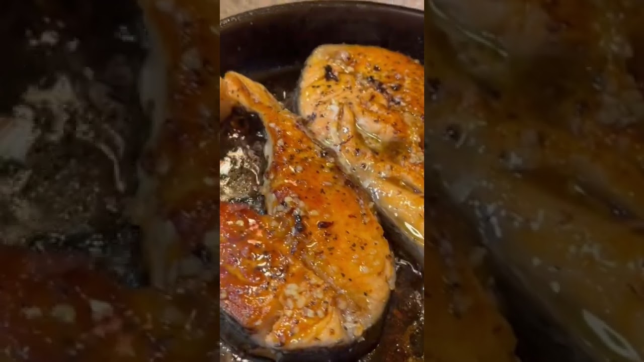 Amazing salmon steaks