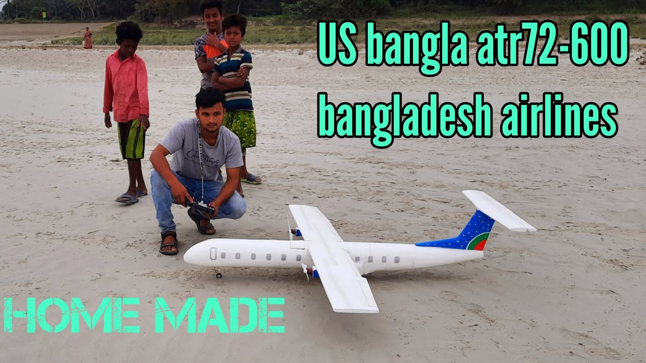 how to make a US bangla atr 72-600 bangladesh airlines | rc life | rc life bd