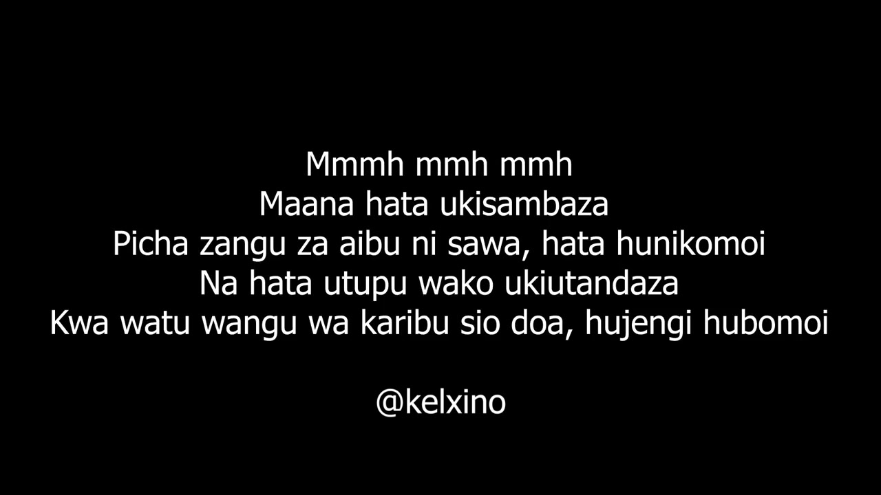 Harmonize - Vibaya Lyrics