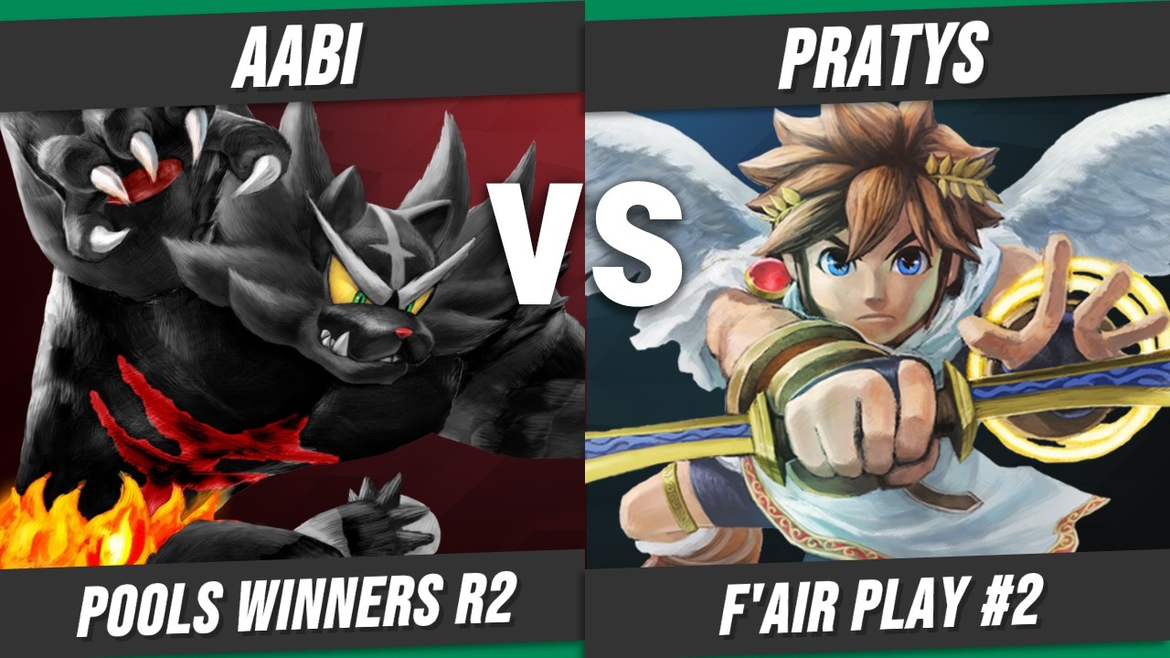 Aabi (Incineroar) vs Pratys (Pit) // Pools Winners Round 2 // F'Air Play #2