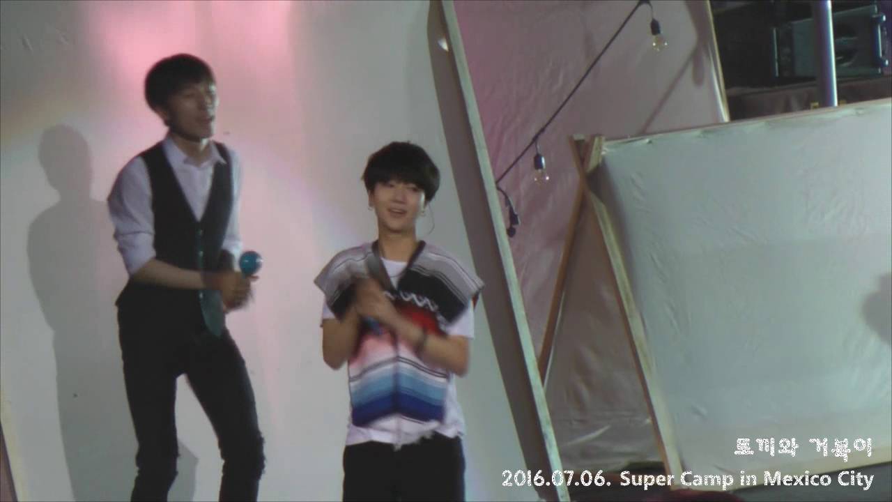 [Yesung] 160705 Super Camp in Mexico City -  Ai Se Eu Te Pego