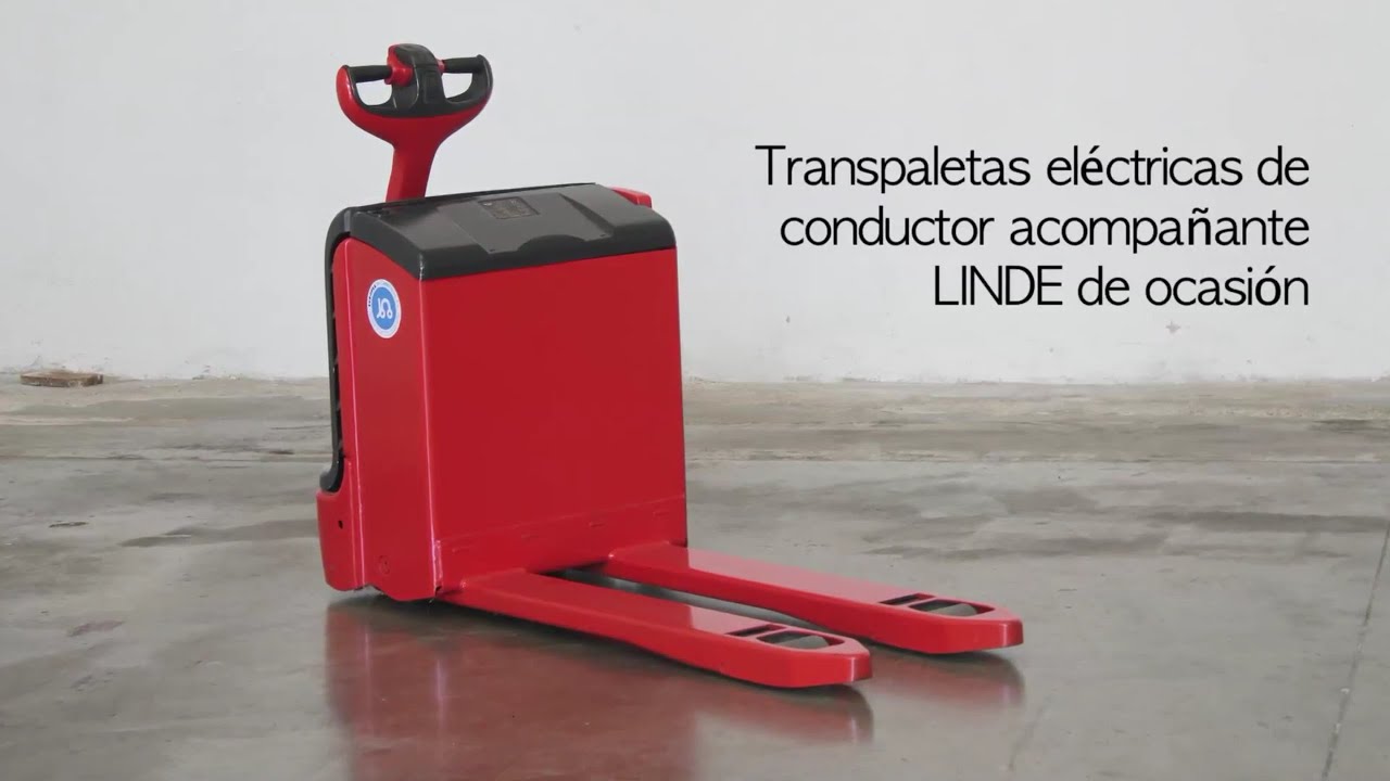 Transpalet eléctrico LINDE T16 (001412)