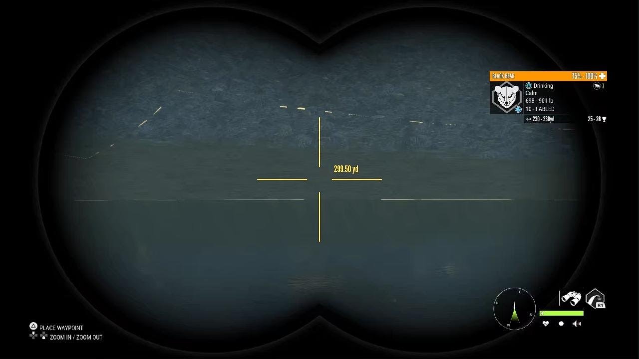 Hunter call of the wild shooting g1 black bear