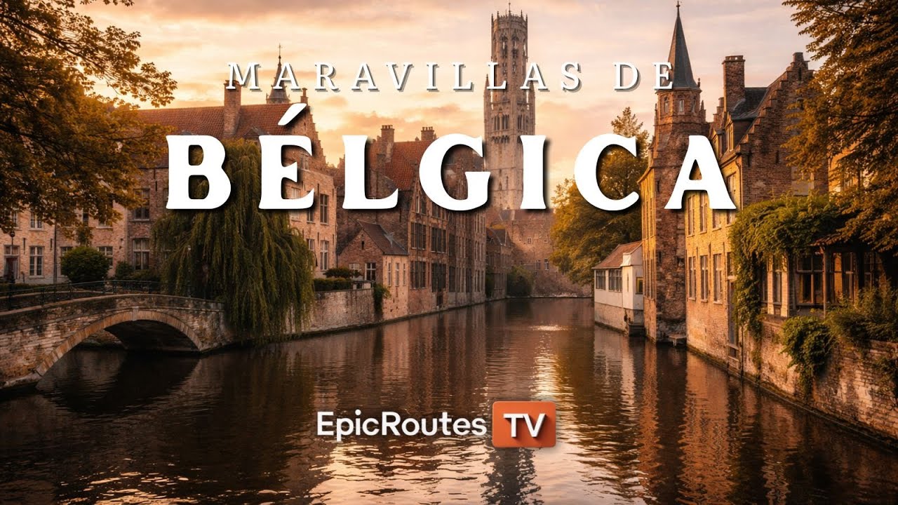 Maravillas de Bélgica | Los Lugares Más Hermosos para Visitar en Bélgica | Video de Viaje 4K