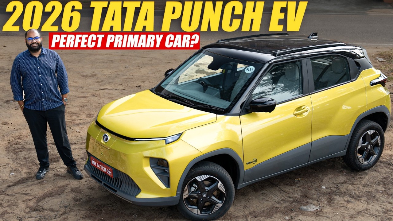 5 причин, почему Tata Punch EV может стать вашим основным автомобилем | @MotorBeam