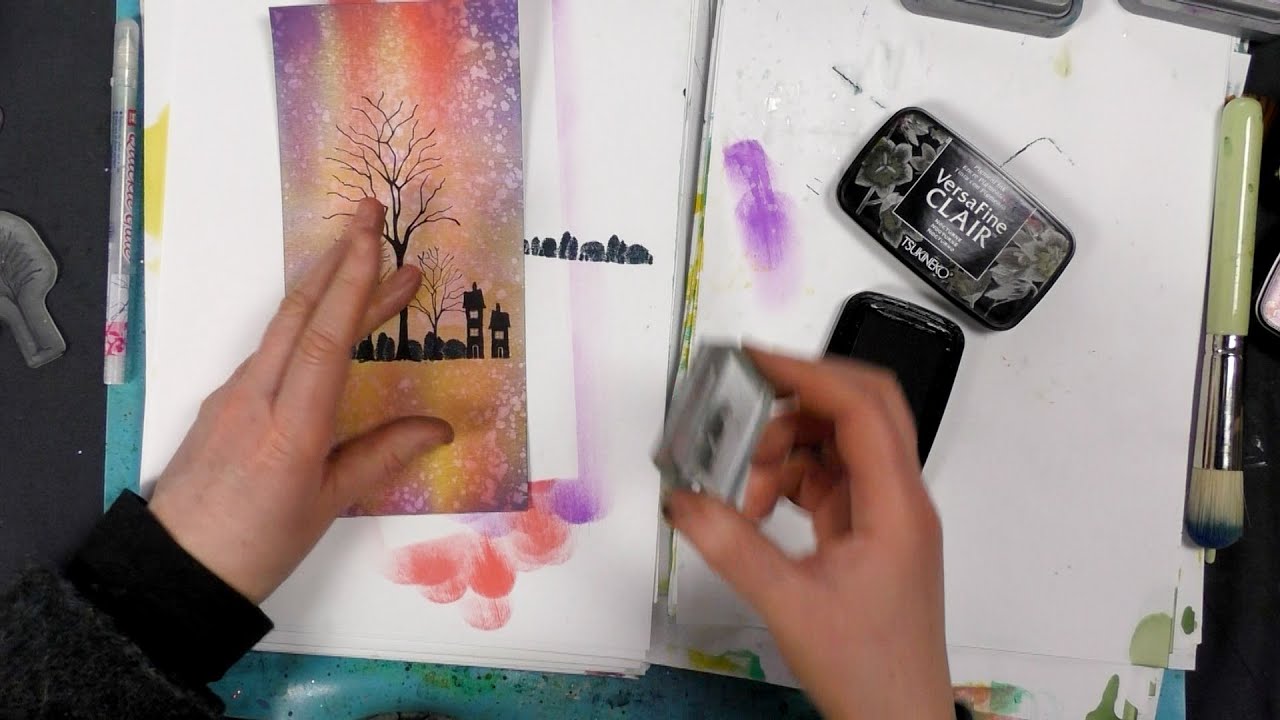 Lakeside Reflections by Tracey Dutton - A Lavinia Stamps Tutorial
