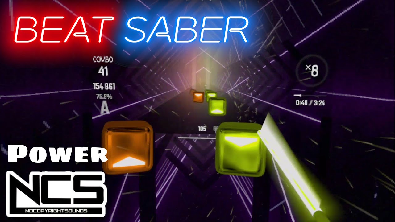 Beat Saber | Power By NCS | Song Was Addicting To Listen To And Play!