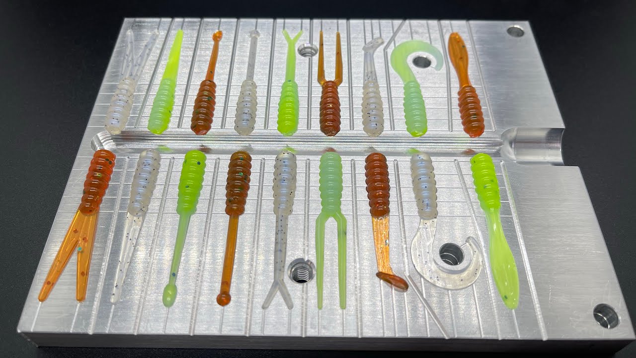 ONE STOP CRAPPIE SHOP ~ Making Some Crappie Soft Plastics
