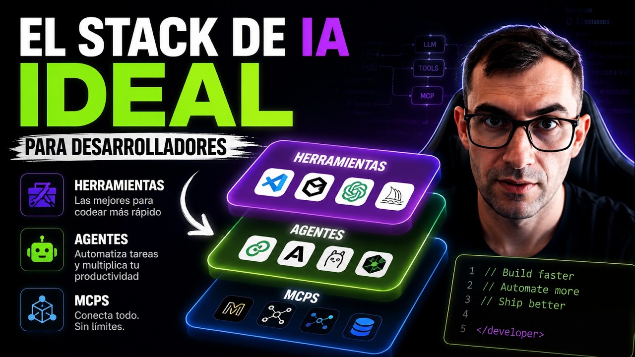 El Stack de IA Ideal para Desarrolladores (Herramientas, Agentes y MCPs)