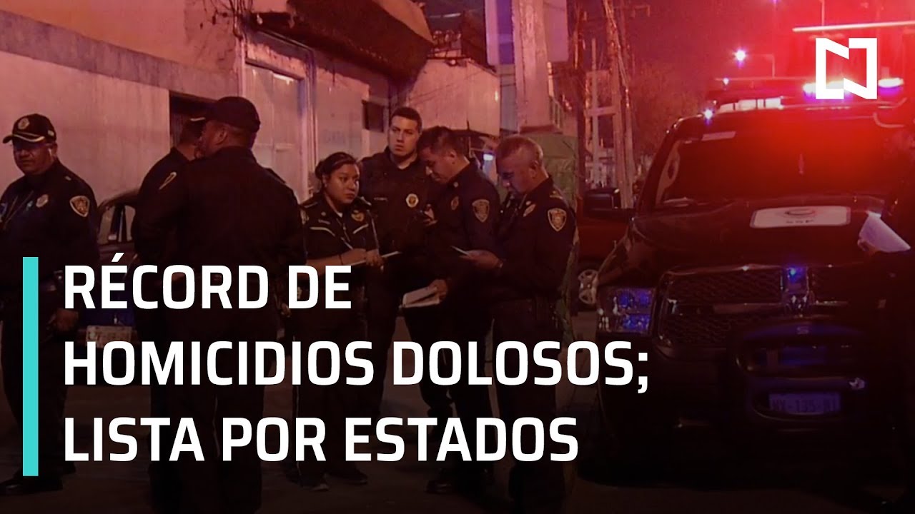 Nuevo r&eacute;cord de homicidios dolosos; Colima a la cabeza - Las Noticias