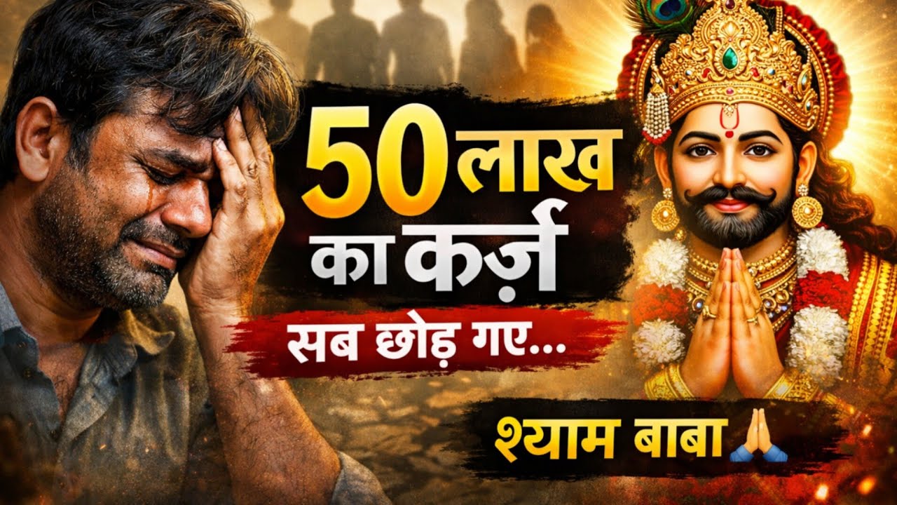 जब सब छोड़ गए,तब श्याम बाबा ने 50 लाख का कर्ज उतार दिया। सच्ची घटना। shyam baba miracle 