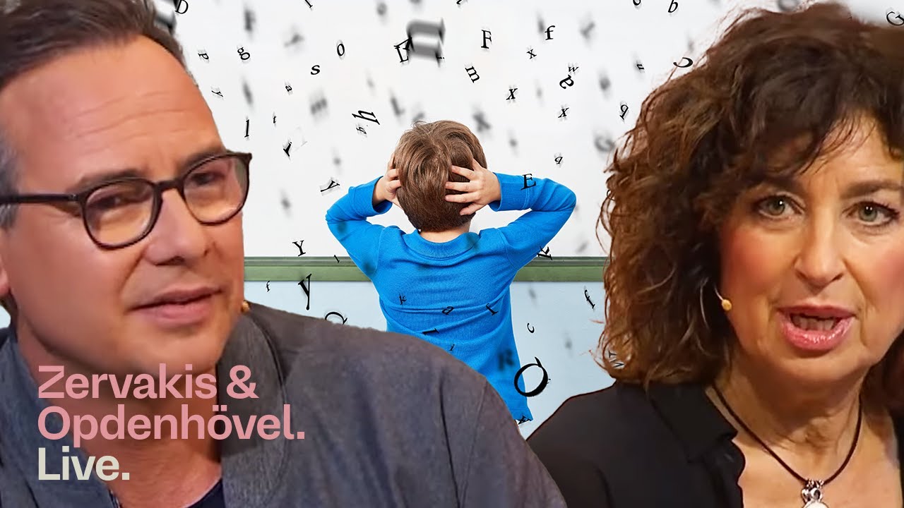 Wie beeinträchtigt Legasthenie das Leben von Betroffenen? | Zervakis & Opdenhövel. Live.