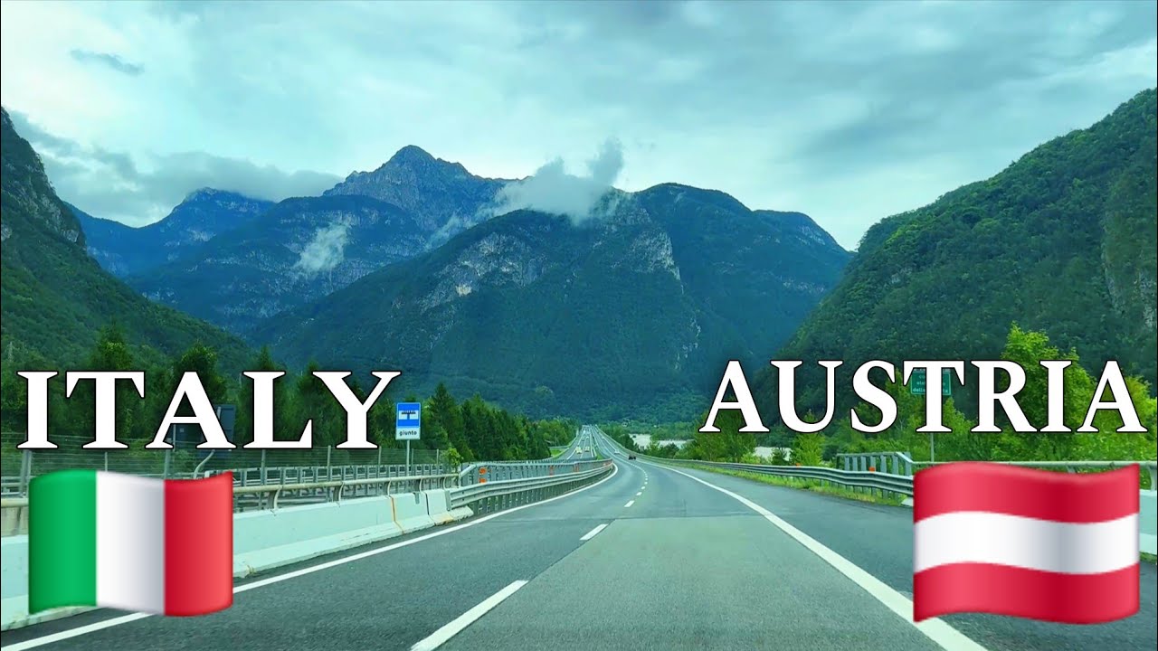 Driving from Udine,  Italy  to Salzburg Austria || Summer Driving Tour 2025
