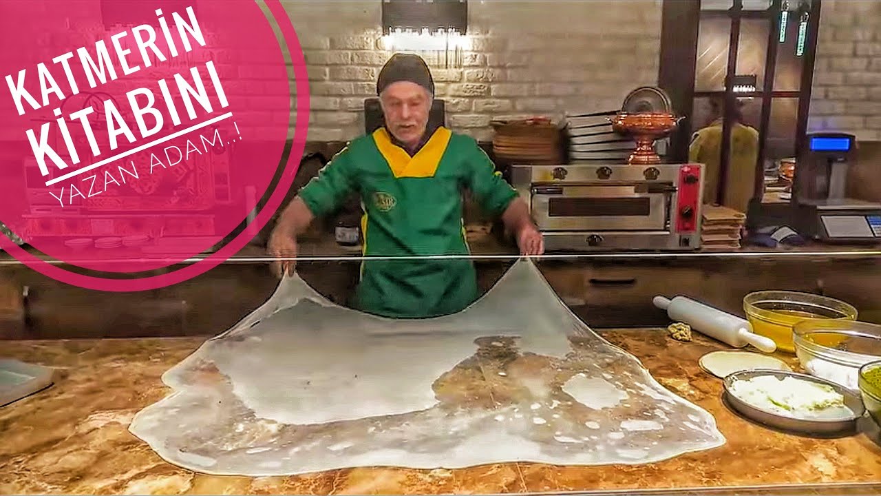 İÇİNDEN ÇİKOLATA AKAN KATMER YAPTIK..! ANTEP KATMER NASIL YAPILIR