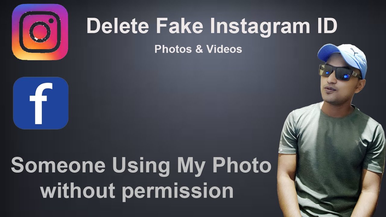 Someone using my photo & video without permission on social media. How to remove it.