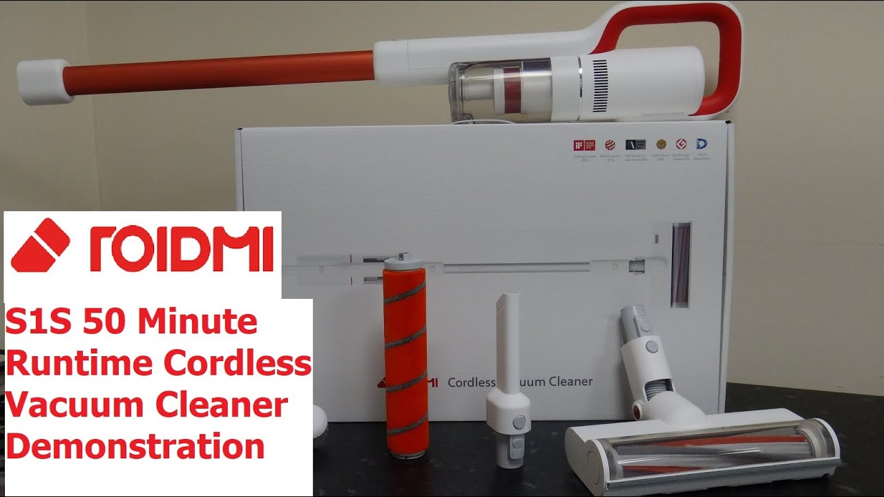 Roidmi S1S Cordless Vacuum Cleaner Demonstration