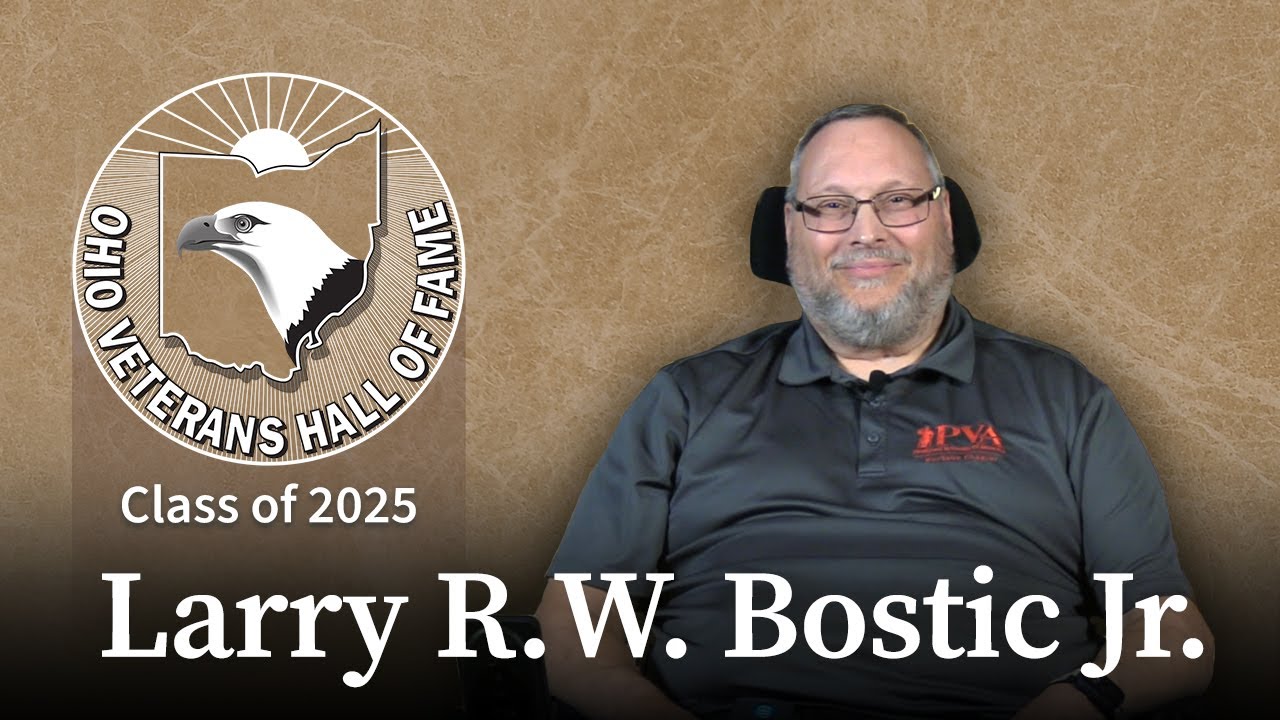 2025 Ohio Veterans Hall of Fame – Bostic Jr.