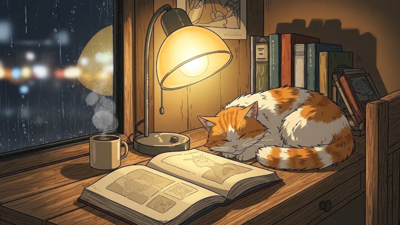 lofi radio 📚 Calm Background Music for Focus & Relaxation