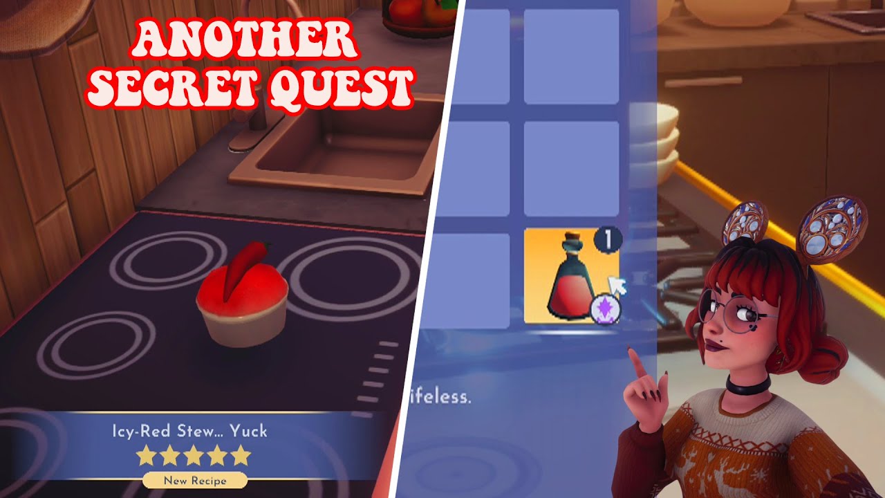 &iexcl;LA B&Uacute;SQUEDA DE LA PAPA ROJA RESUELTA! | Disney Dreamlight Valley