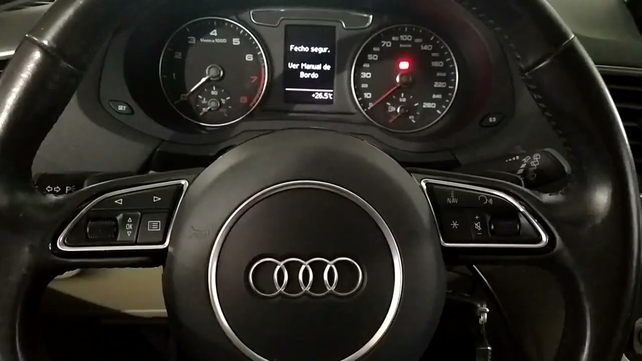 Reset mudança óleo e Inspeção  Pendente AUDI Q3 2016 (2 procedimentos)