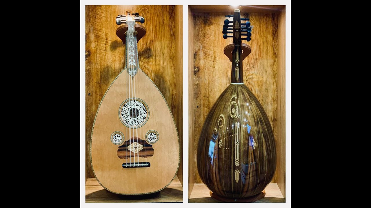 عود زرياب طراز نحات احترافي صوته شجي وطربي متوفر تقسيط لجميع دول العالم