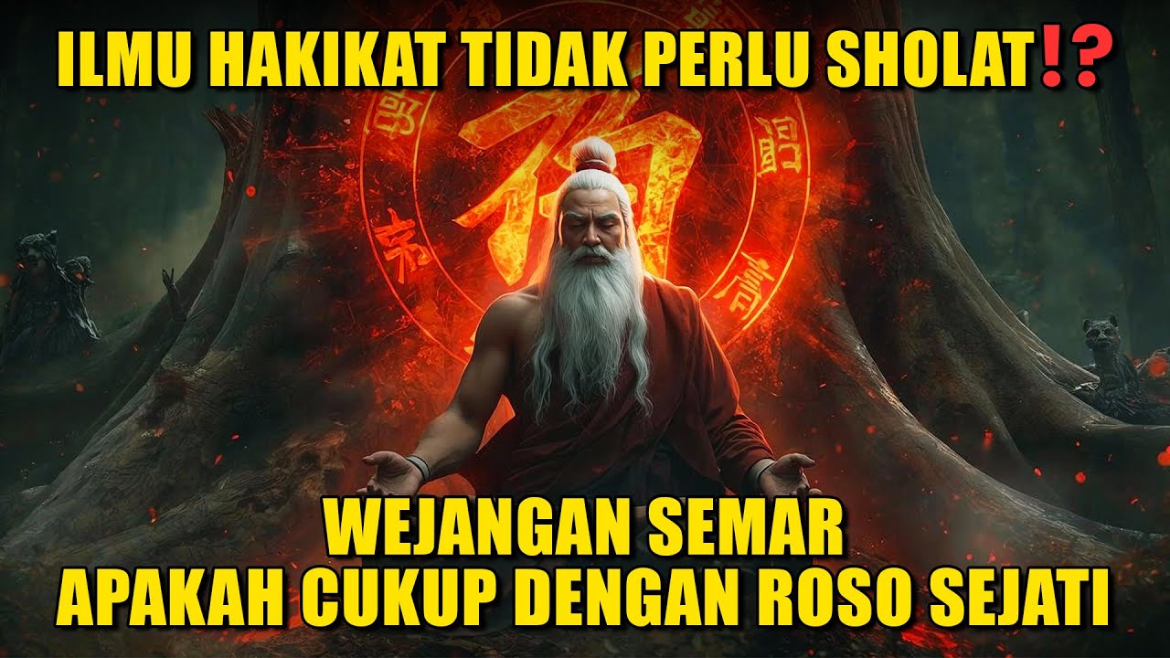 WEJANGAN SEMAR‼️ Syariat, Hakikat, Makrifat & Roso Sejati — Apakah Ilmu Hakikat Cukup Tanpa Sholat?