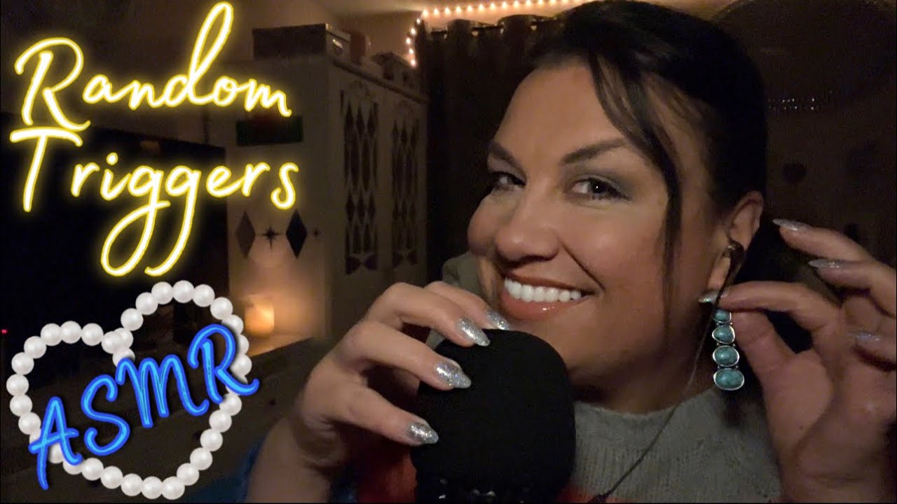 rAnDoM ASMR tRiGgErS! Unpredictable and unplanned ASMR.