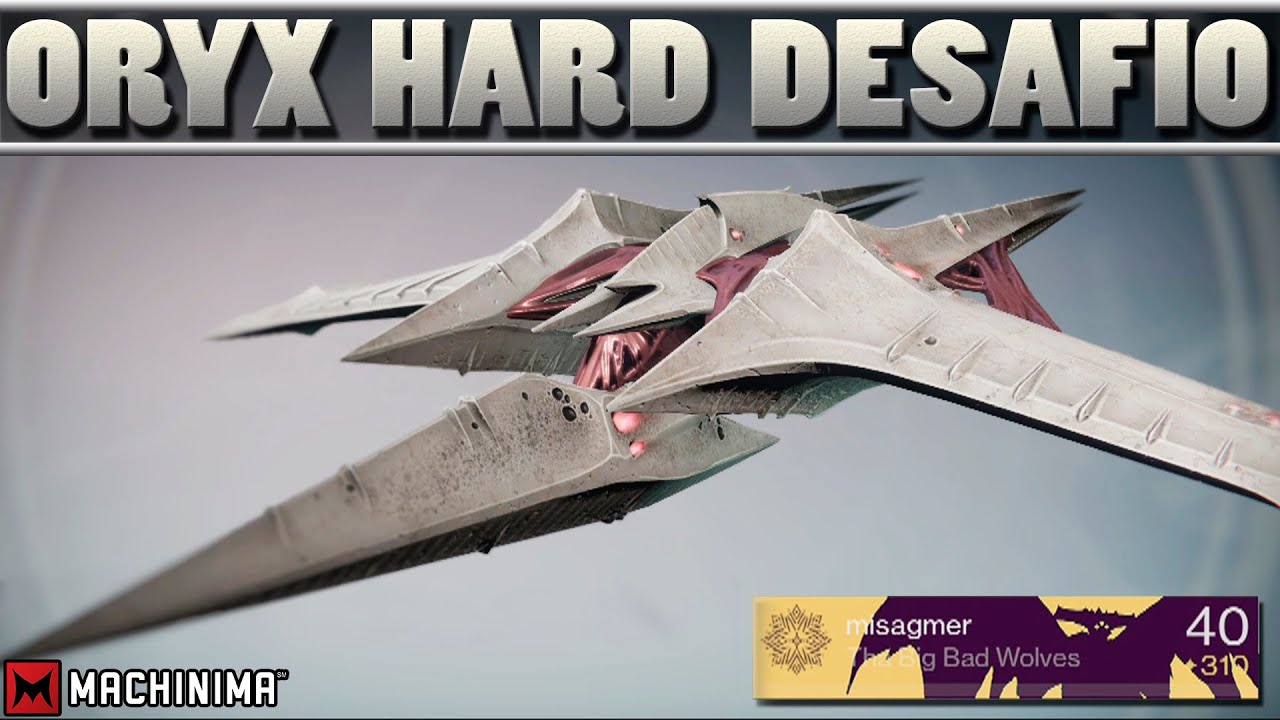 OBTENER LA NAVE DE ORYX! | INCURSIÓN La Caída del Rey modo DESAFÍO