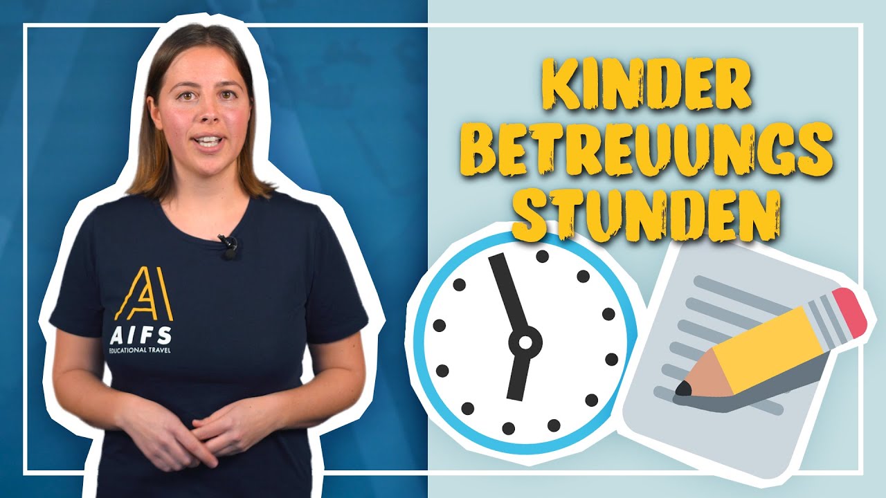 So sammelst du Kinderbetreuungsstunden für das Au Pair Programm?✏️📄 | AIFS Educational Travel
