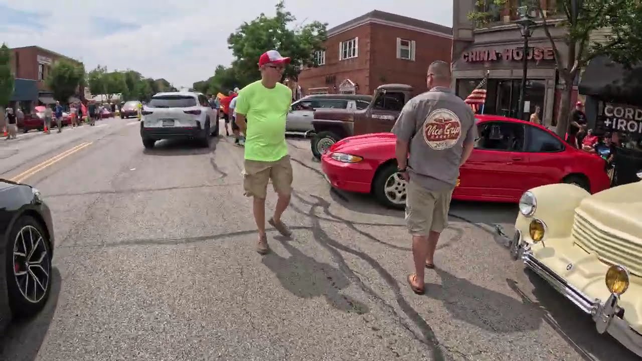 #4K. #WalkingTour. Hot Summer Nights Car Cruise Beaver, PA Tour the 7th Largest in USA Part 9 of 11