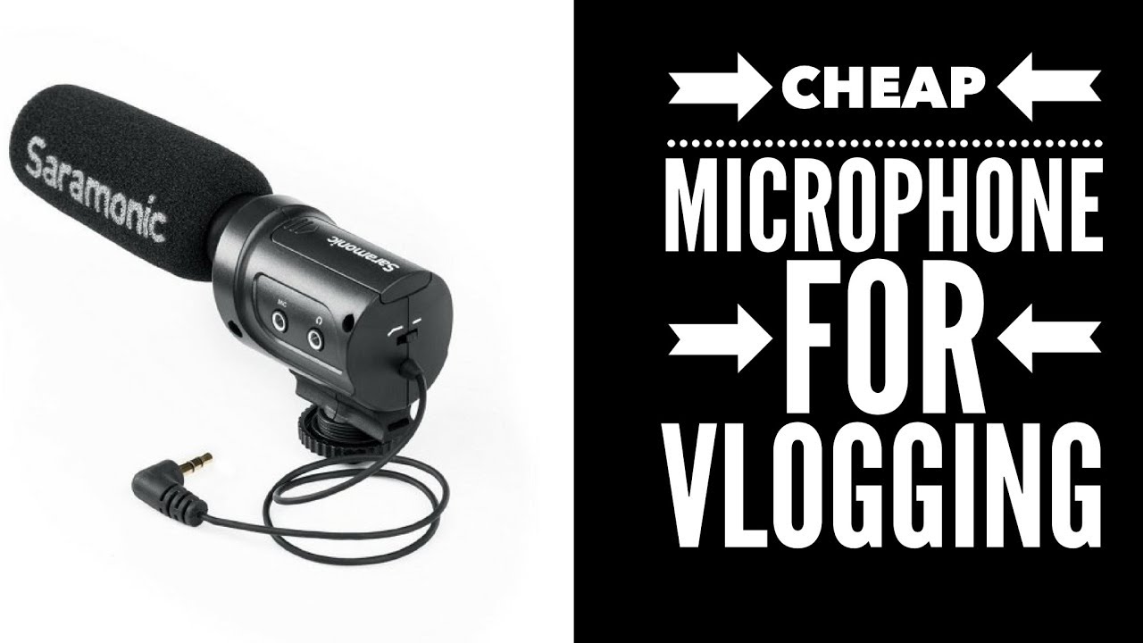 CHEAP DSLR Microphone For Vlogging (Saramonic SR-M3 Review)