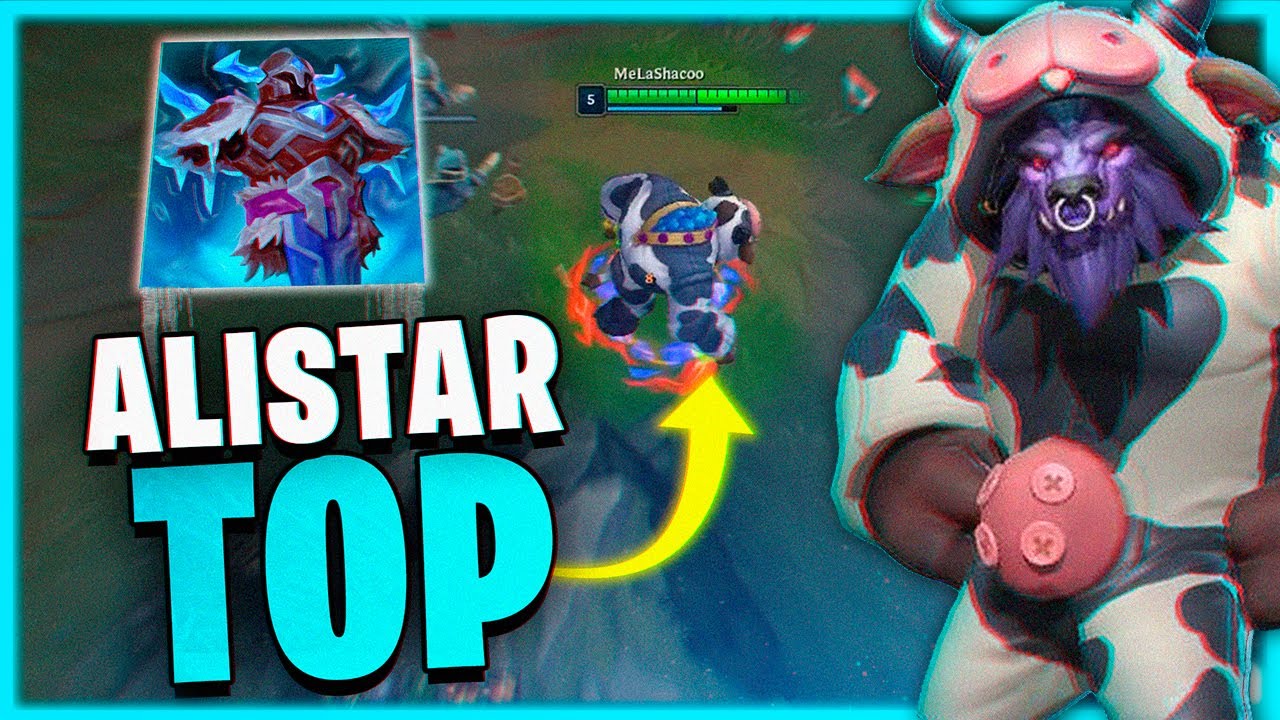 🐮 ALISTAR vs SION *DUELO A MUERTE* SUFRIENDO HASTA el &Uacute;LTIMO MINUTO!!!