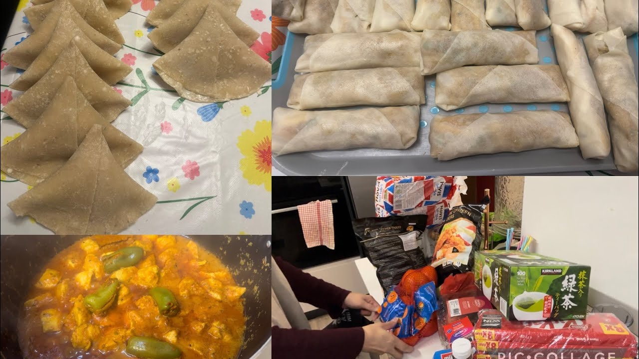 Orders ready for samosa#spring rolls#payee and achar chicken # 
