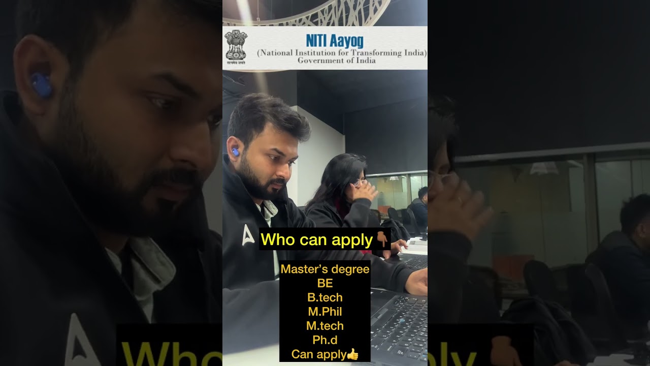 Recruitment of Young Professional and Consultant #nitiayog #csirnet2024