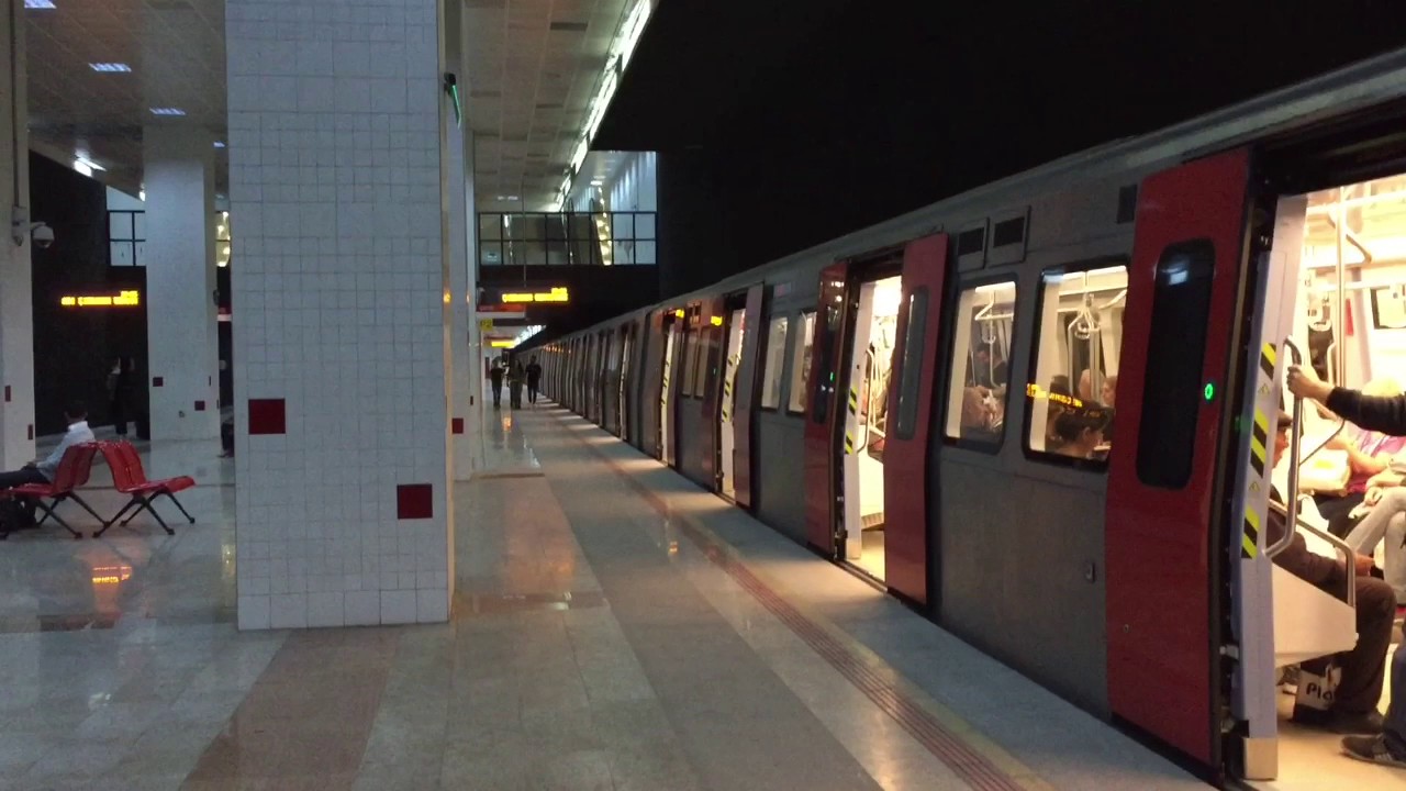 Ankara Metrosu(Ankara Subway) ODTÜ(METU) and Bilkent Station