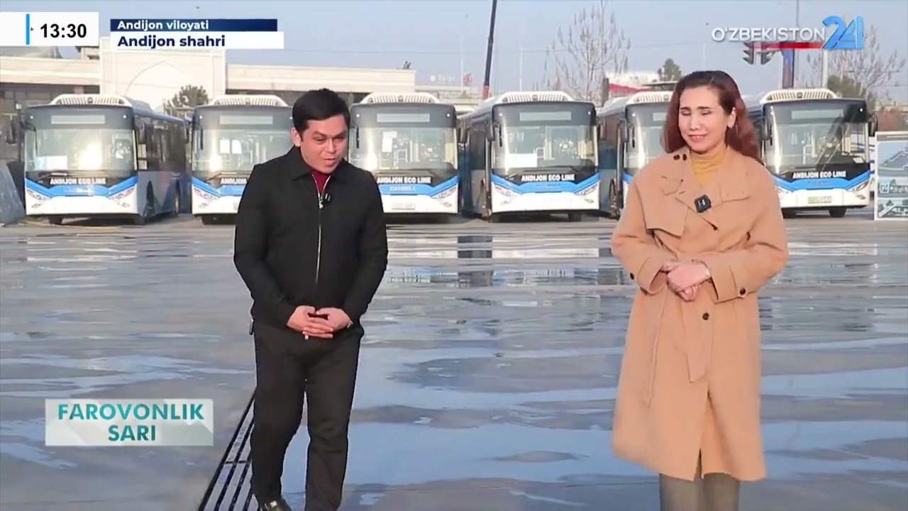 Farovonlik sari | Andijonda “yashil” transport tizimining samarali joriy etilishi