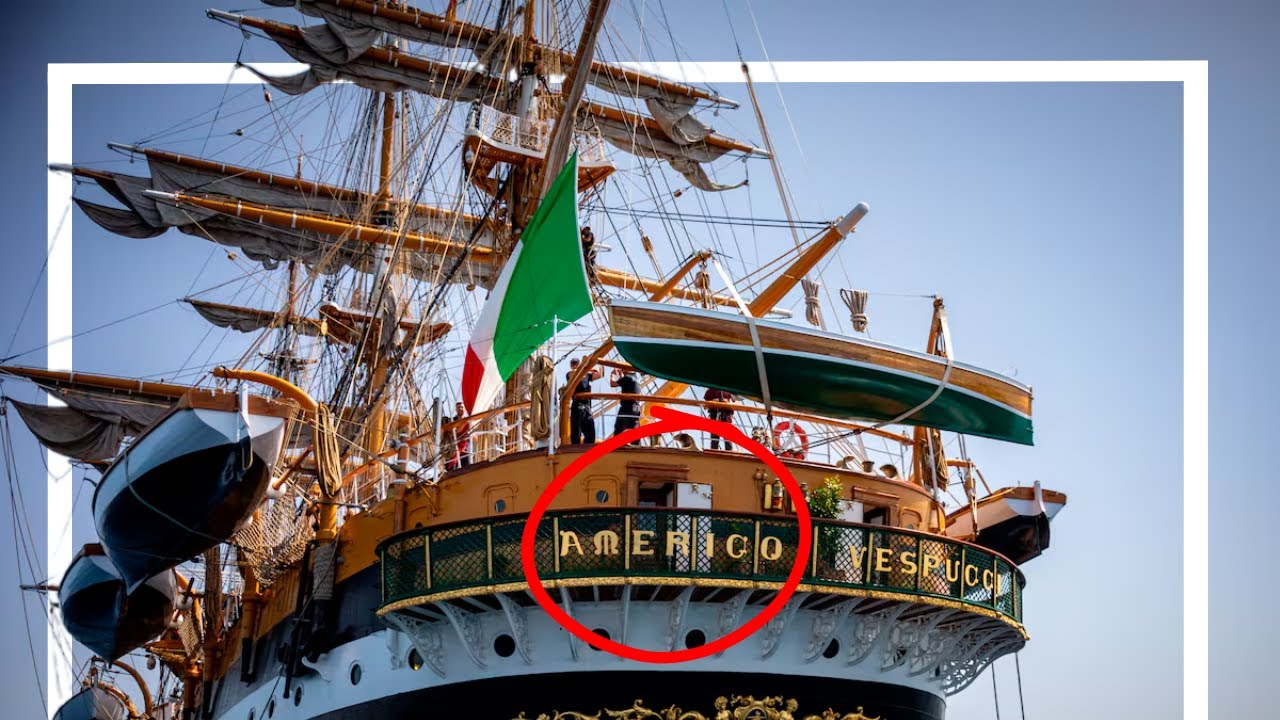 El Barco más hermoso del Mundo - Amerigo Vespucci