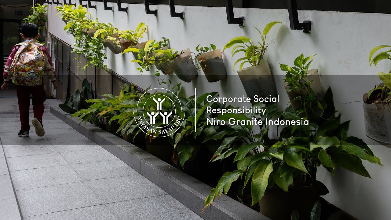 Niro Granite CSR with Yayasan Sayap Ibu Bintaro