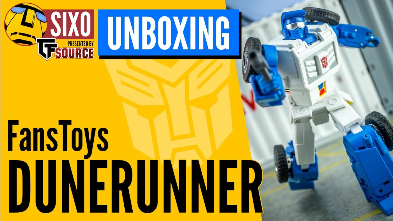 UNBOXING: Transformers FansToys FT-43 Dunerunner (Dunerider)