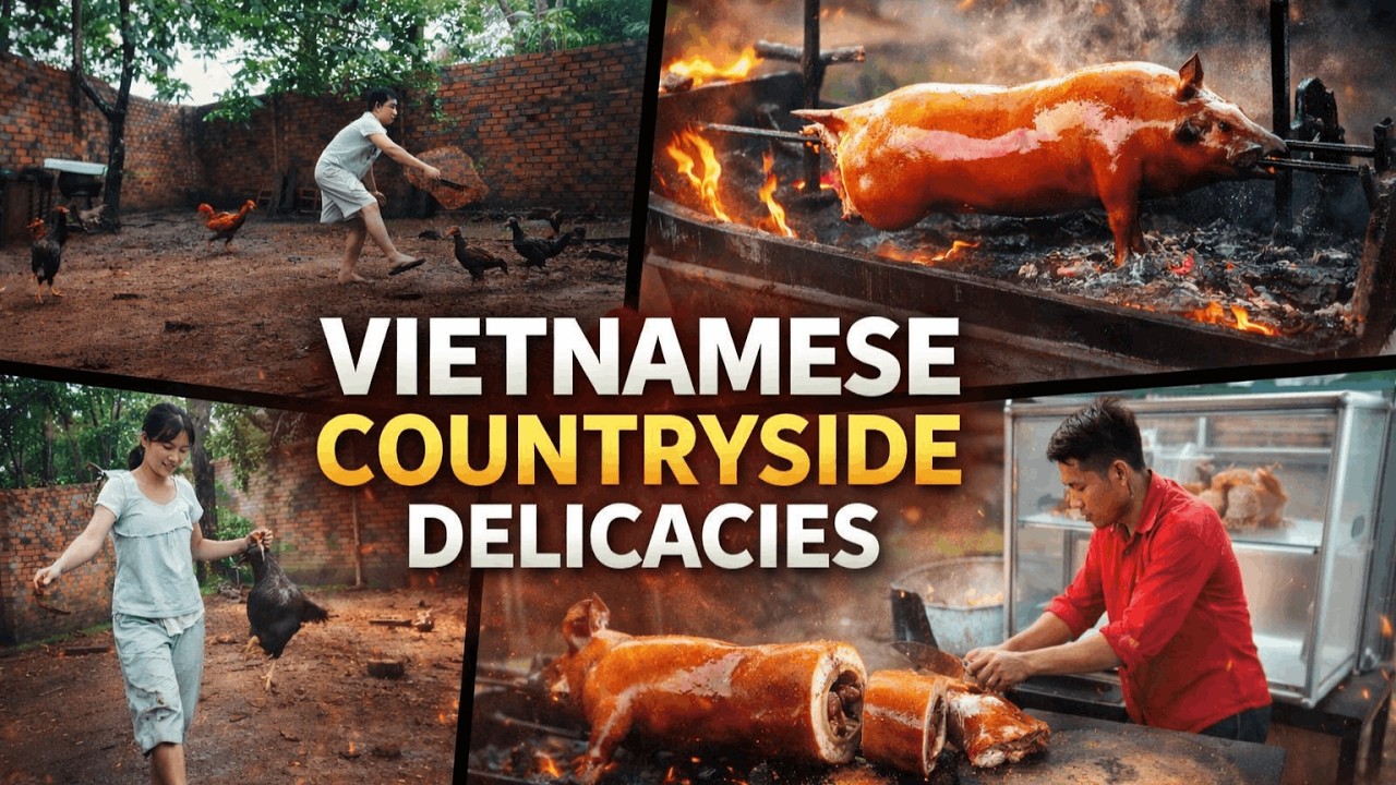 Vietnamese countryside: friendly dishes