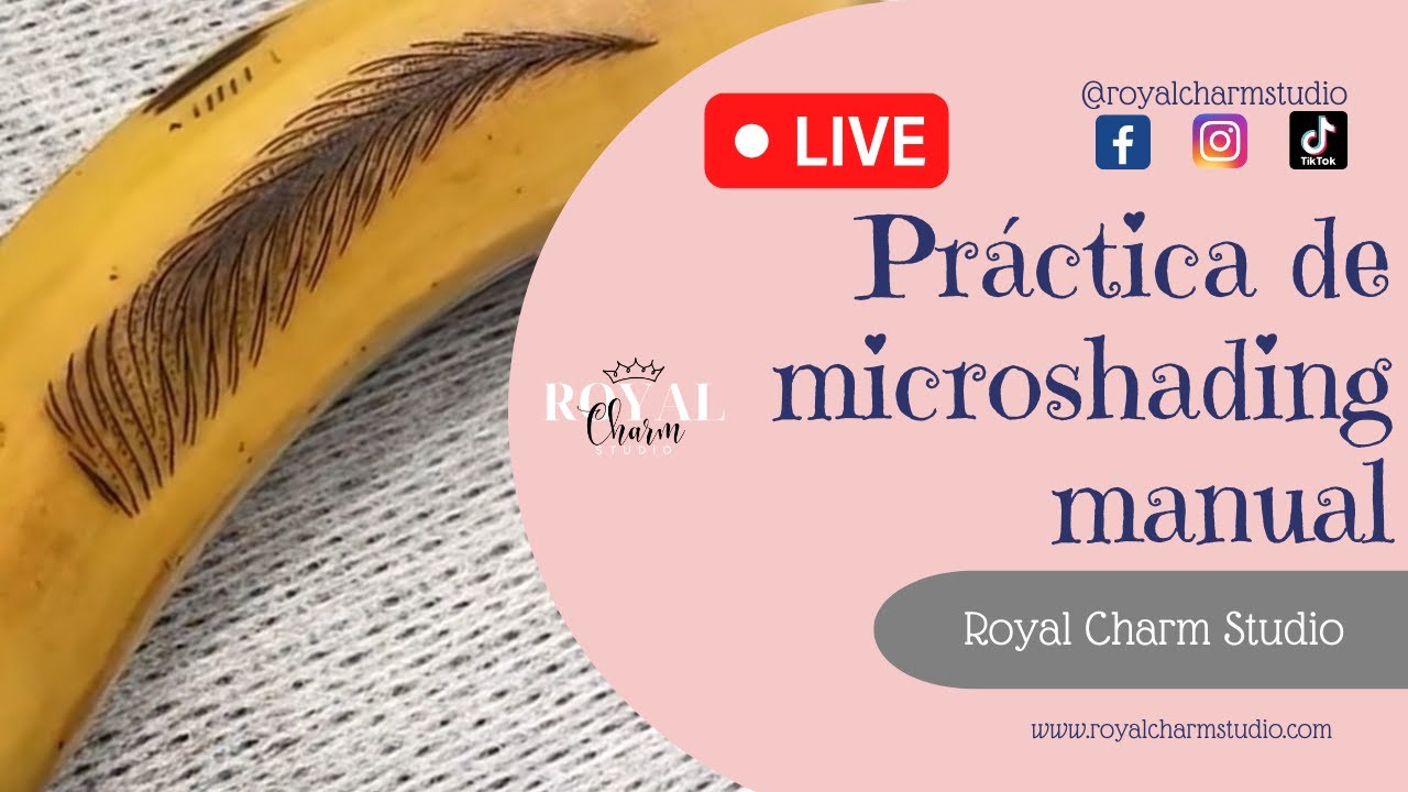 Práctica de Microshading (microblading+shading) manual