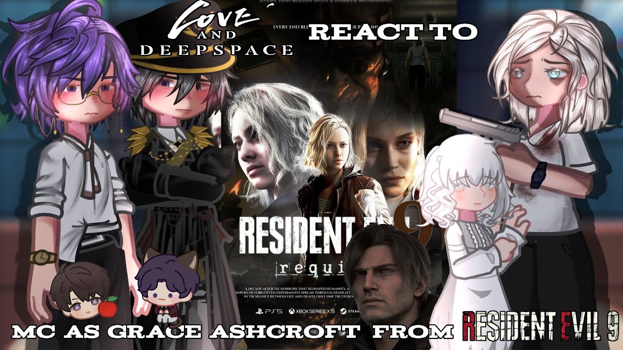 Love and DeepSpace React To Mc as Grace Ashcroft from Resident Evil Requiem | Part 1/2 | LnD React |
