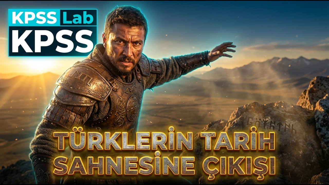 T&uuml;rklerin Tarih Sahnesine &Ccedil;ıkışı | KPSS / MEB - AGS Tarih 2026 | KPSS Lab #1