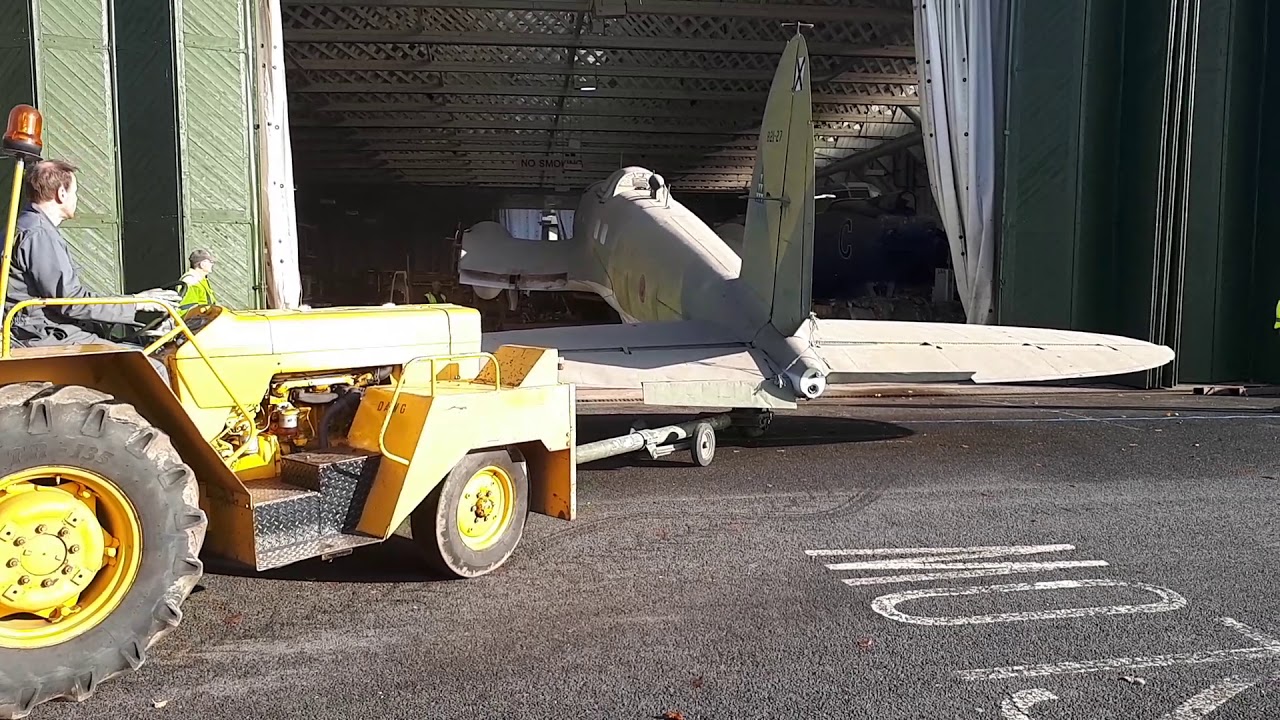 CASA 2.111B / Heinkel He 111H-16 appearing into daylight for the first time in years