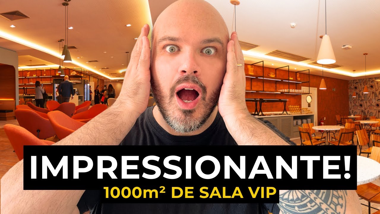 A MAIOR DE TODAS! NOVA SALA VIP ADVANTAGE VIP LOUNGE BELO HORIZONTE